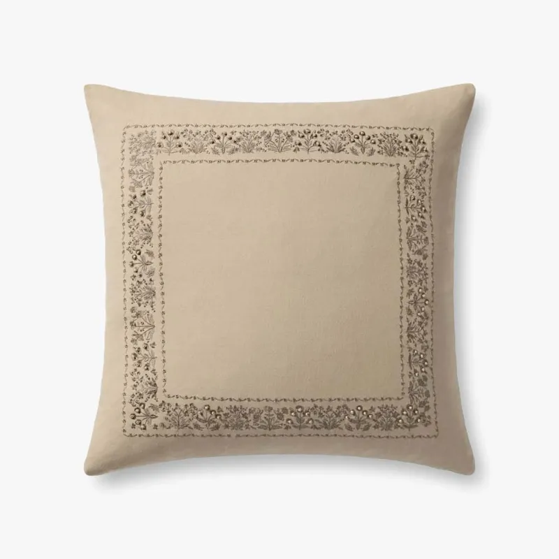 Loloi X Rifle Paper Co. 22\" X 22\", Cover Only Pillow