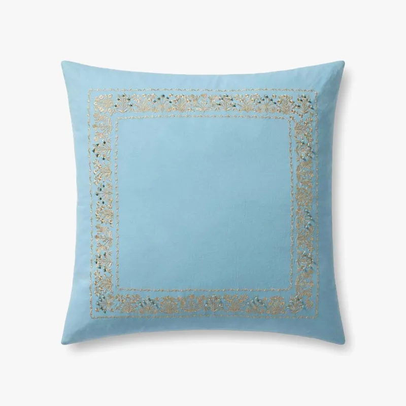 Loloi X Rifle Paper Co. 22\" X 22\", Cover Only Pillow
