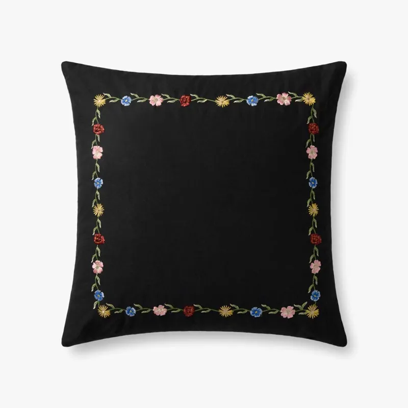 Loloi X Rifle Paper Co. 22\" X 22\", Down-Filled Pillow