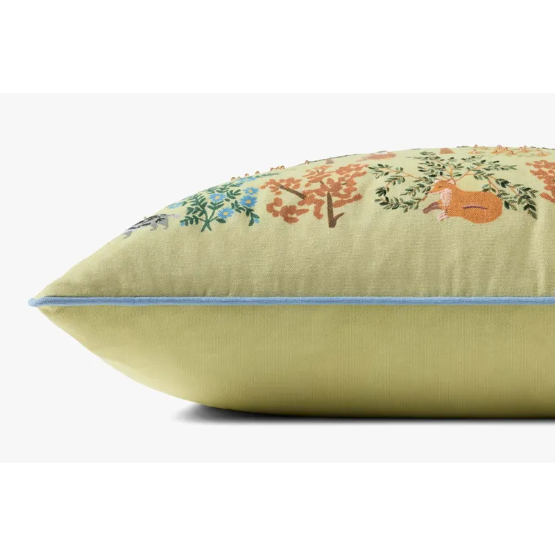 Loloi X Rifle Paper Co. 22\" X 22\", Cover Only Pillow