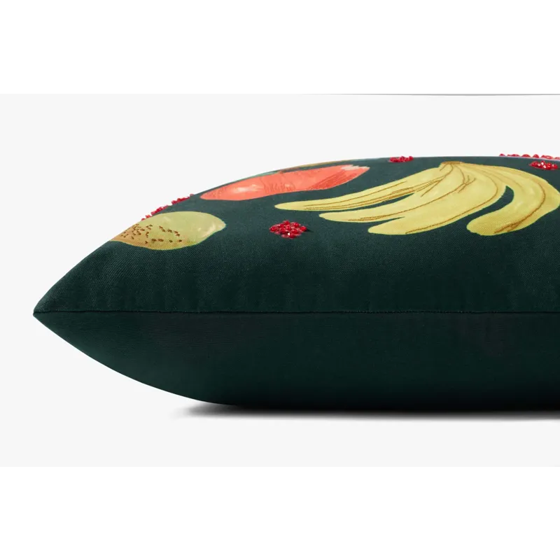 Loloi X Rifle Paper Co. 22\" X 22\", Down-Filled Pillow