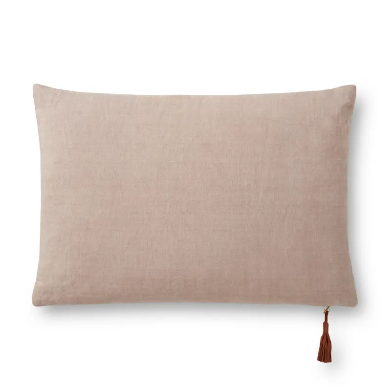 Pillows Moss / Beige Pillow (16\" X 26\" Cover W/Poly)
