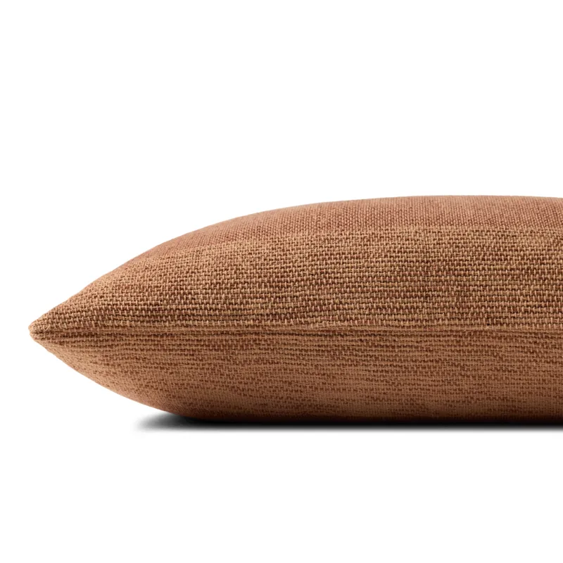 Leanne Ford x Loloi Medlock Rust 13\'\' x 35\'\' Cover w/Down Pillow