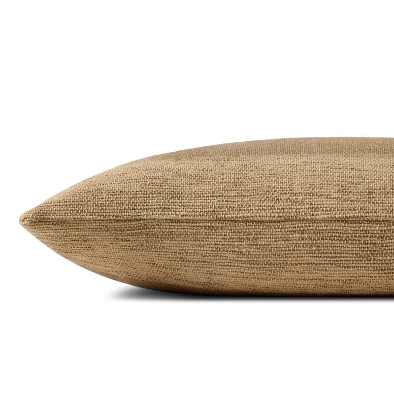 Leanne Ford x Loloi Medlock Tan 13\'\' x 35\'\' Cover w/Poly Pillow