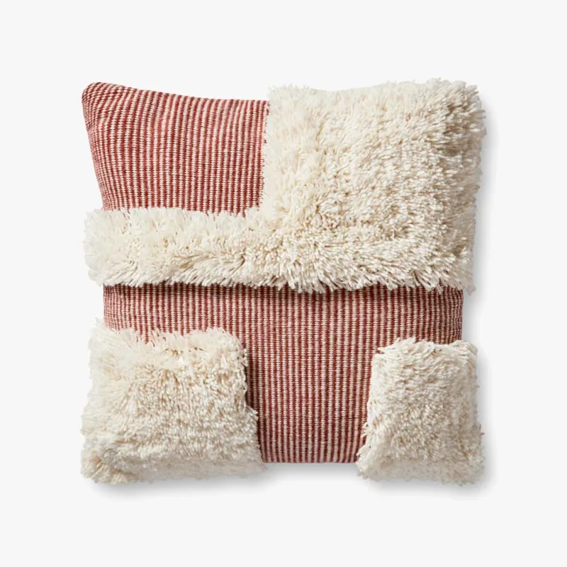 Loloi X Ed Ellen Degeneres 22\" X 22\", Poly-Filled Pillow
