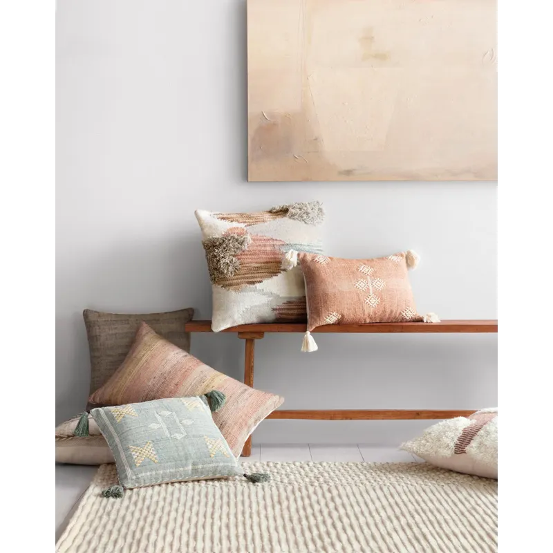 Loloi X Ed Ellen Degeneres 22\" X 22\", Poly-Filled Pillow