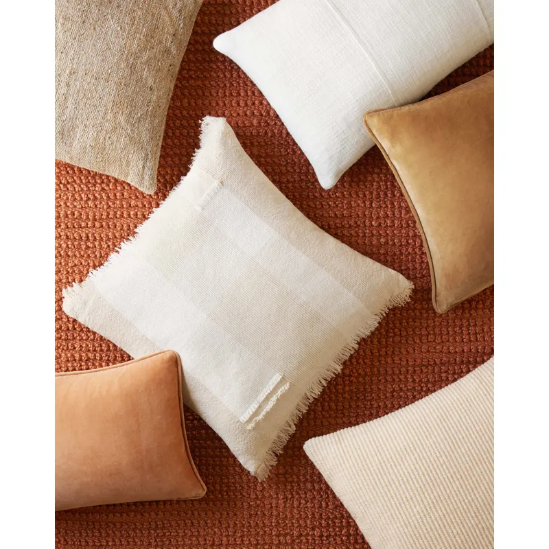 Pillows Peach Pillow (22\" X 22\" Cover Only)