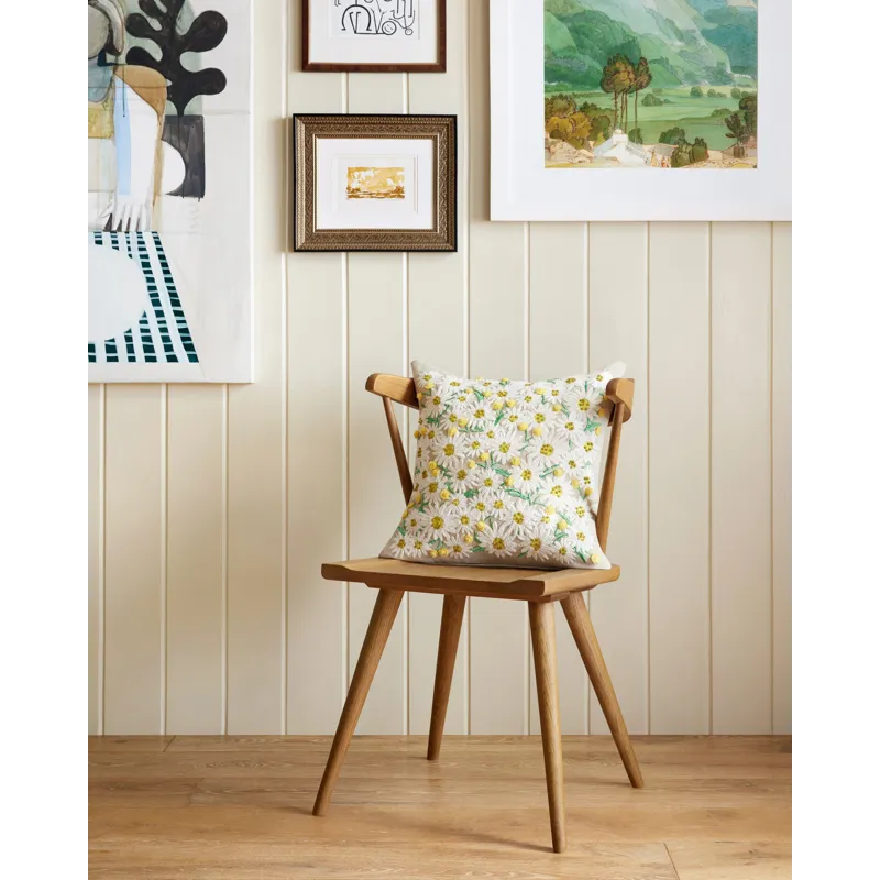 Loloi X Rifle Paper Co. 18\" X 18\", Down-Filled Pillow