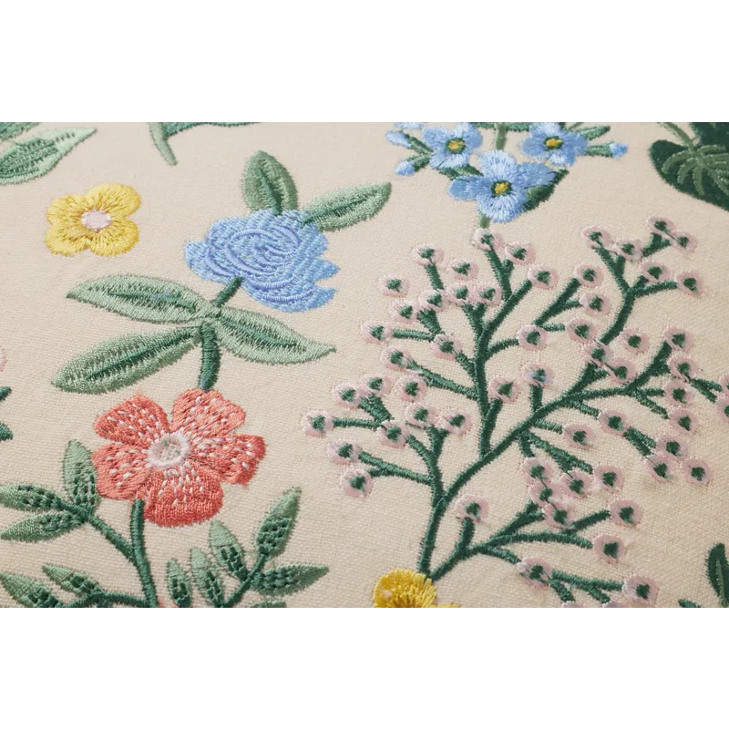 Loloi X Rifle Paper Co. 18\" X 18\", Down-Filled Pillow