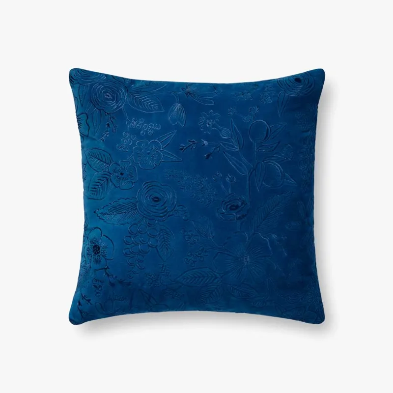 Loloi X Rifle Paper Co. 18\" X 18\", Cover Only Pillow