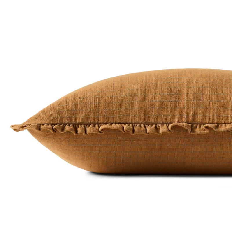 Chris Loves Julia x Loloi Dinah Clay 16\'\' x 26\'\' Pillow Cover Only