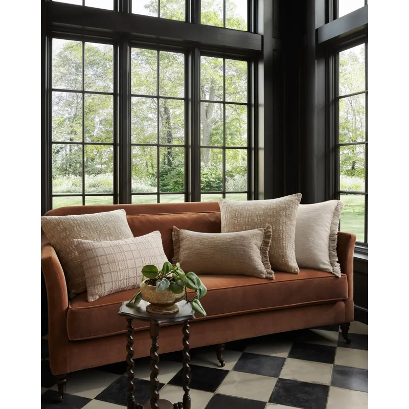Loloi X Magnolia Home By Joanna Gaines 22\" X 22\", Cover Only Pillow