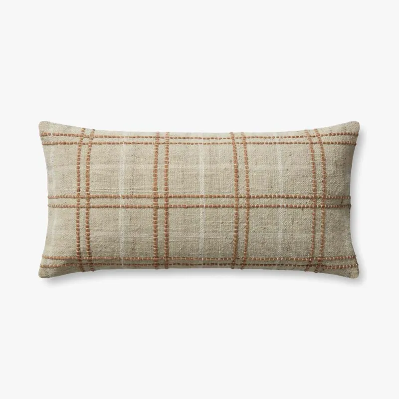 Loloi X Magnolia Home By Joanna Gaines 12\" X 27\", Down-Filled Pillow