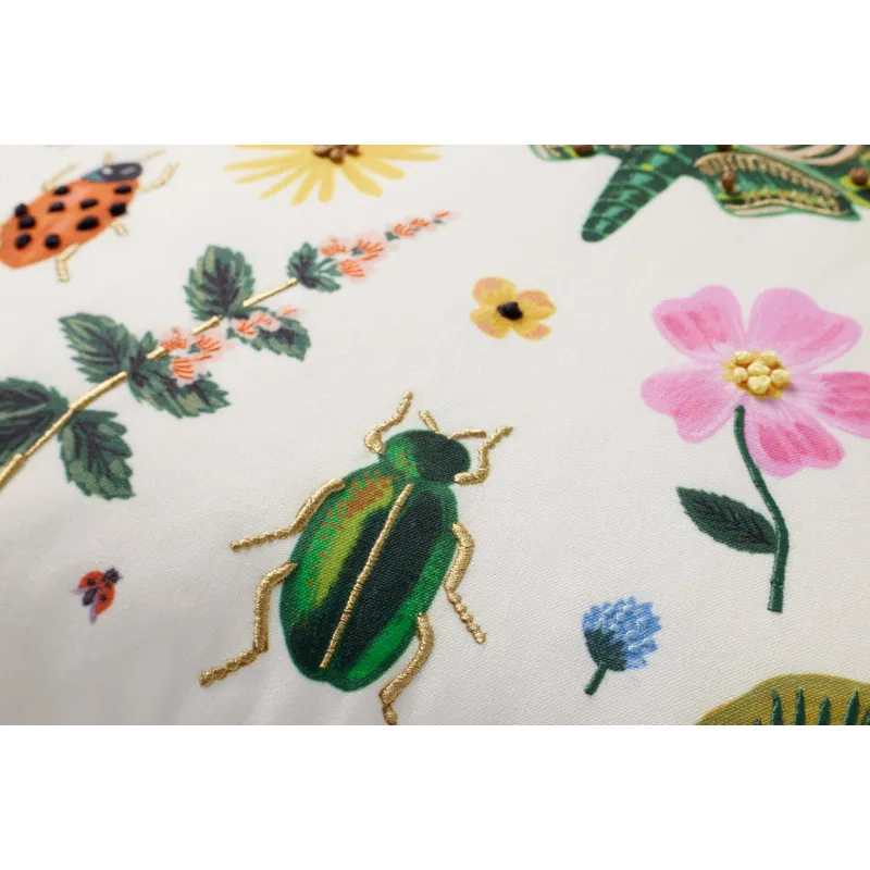 Loloi X Rifle Paper Co. 22\" X 22\", Down-Filled Pillow