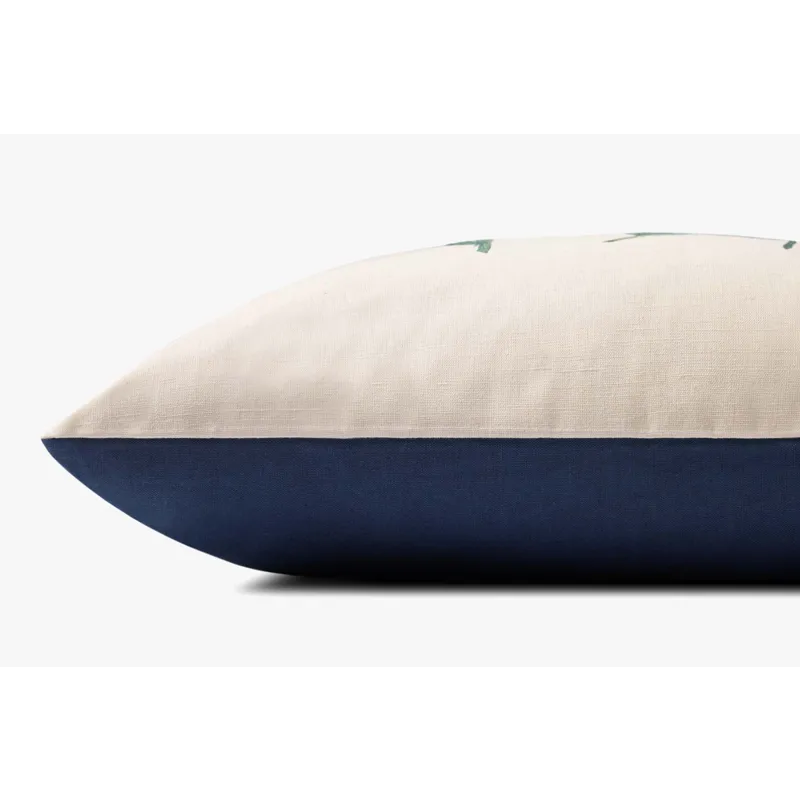 Loloi X Rifle Paper Co. 22\" X 22\", Cover Only Pillow