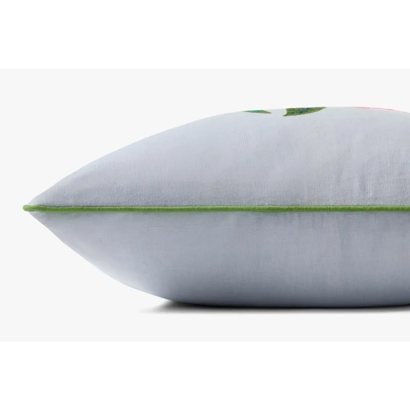 Loloi X Rifle Paper Co. 18\" X 18\", Poly-Filled Pillow