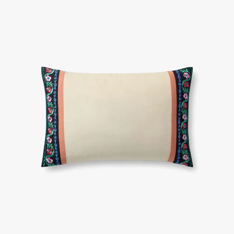 Loloi X Rifle Paper Co. 13\" X 21\", Down-Filled Pillow