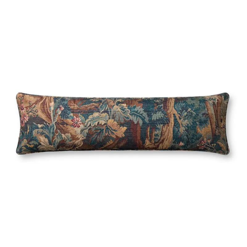Loloi PLL0213 Green / Multi 1\'-0\" x 3\'-10\" Cover Only Pillow