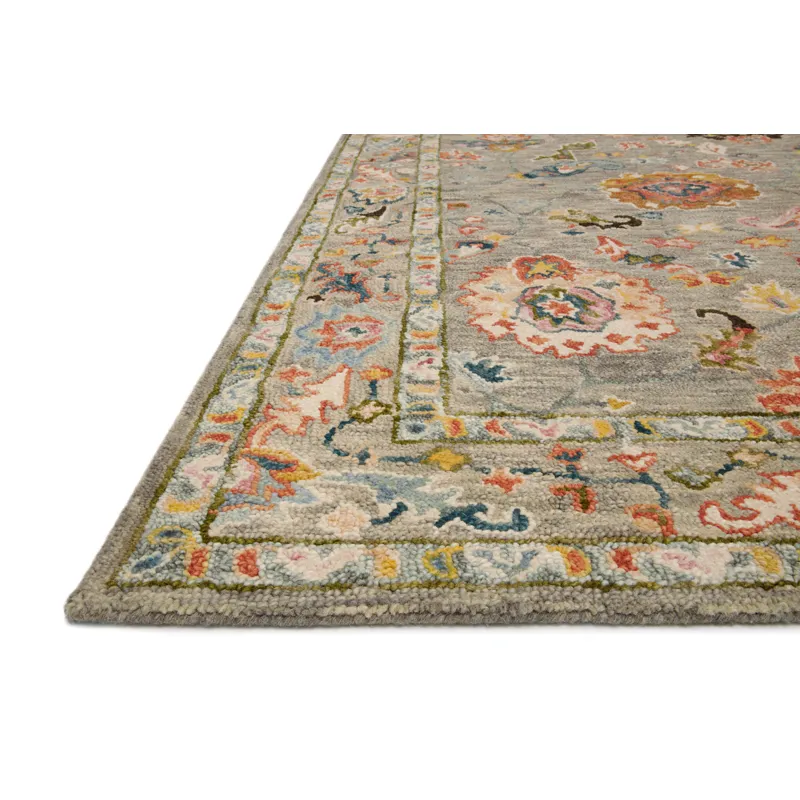 Padma Grey / Multi Rug (2' 0" X 5' 0")