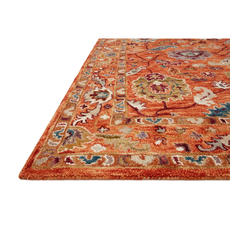 Padma Orange / Multi Rug (7' 9" X 9' 9")