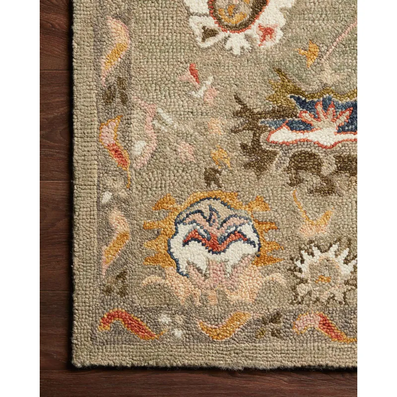 Padma Grey / Multi Rug (2' 0" X 5' 0")