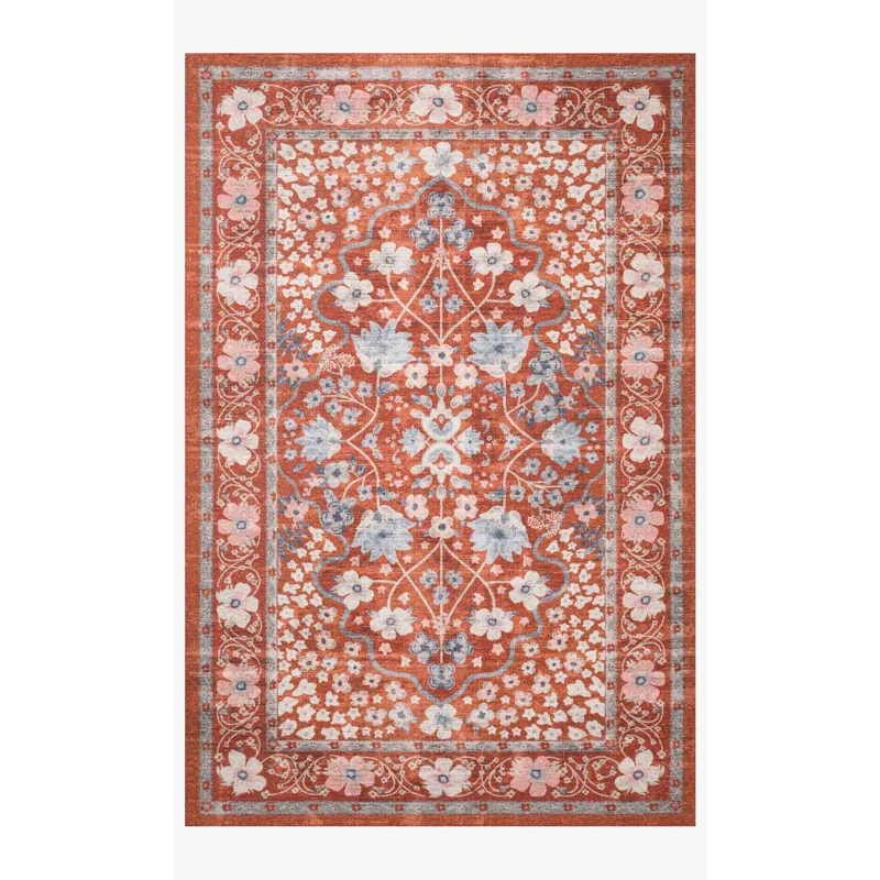 Loloi X Rifle Paper Co. Palais 2\'-3\" X 3\'-9\" Rug