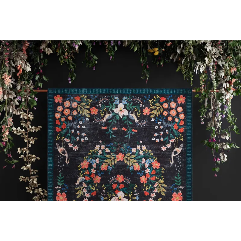 Loloi X Rifle Paper Co. Palais 7\'-6\" X 9\'-6\" Rug