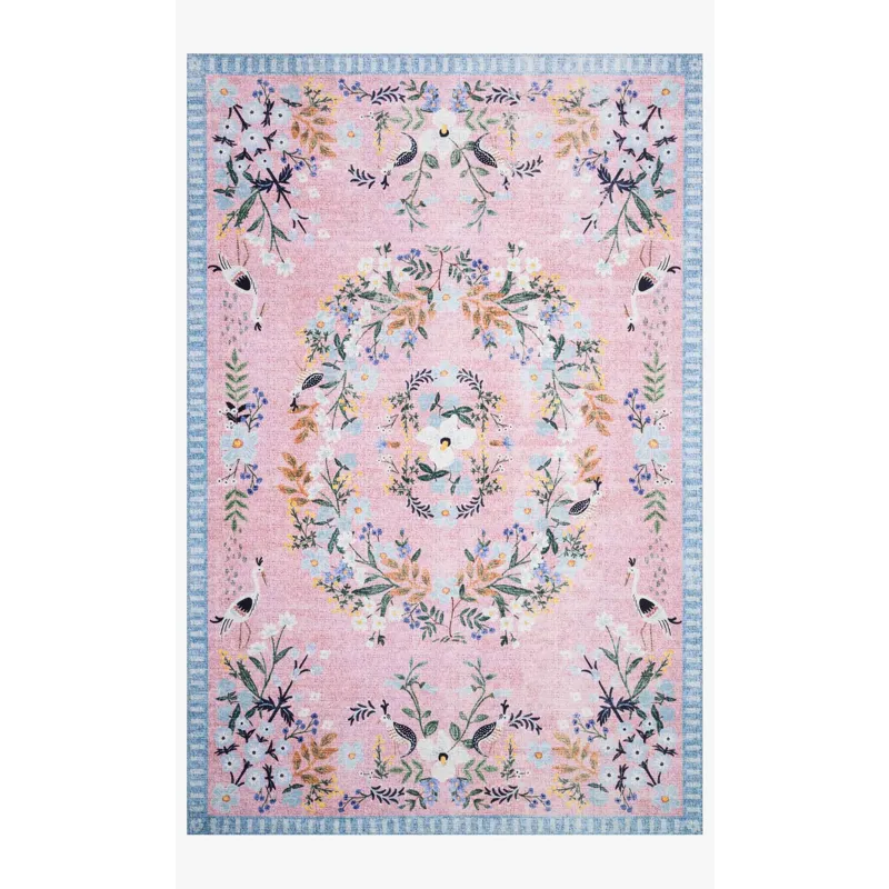 Loloi X Rifle Paper Co. Palais 3\'-9\" X 5\'-9\" Rug