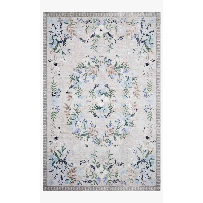 Loloi X Rifle Paper Co. Palais 7\'-6\" X 9\'-6\" Rug