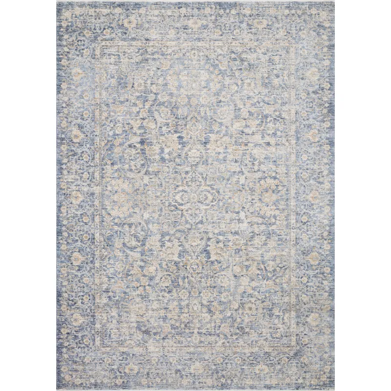 Pandora Blue / Gold Rug (7' 10" X 10')