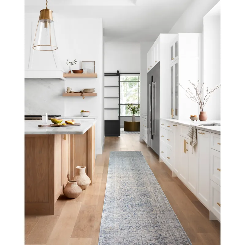 Pandora Blue / Gold Rug (7' 10" X 10')