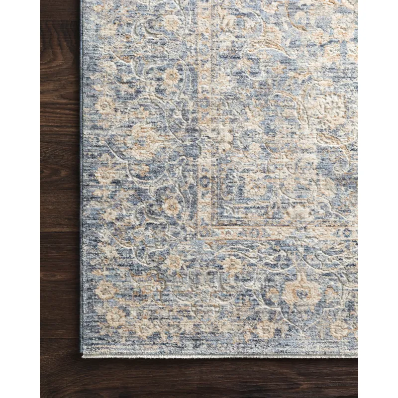 Pandora Blue / Gold Rug (7' 10" X 10')
