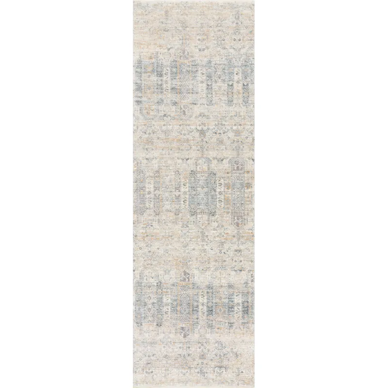 Pandora Ivory / Mist Rug (2' 6" X 12' 0")
