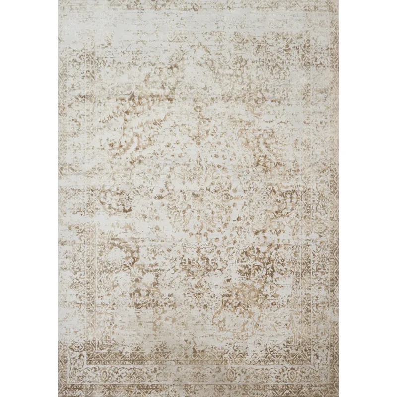 Patina Champagne / Lt. Grey Rug (5' 3" X 7' 8")
