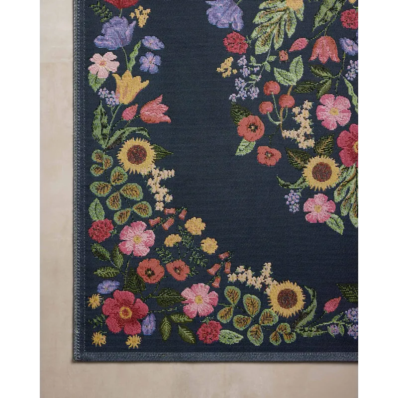 Loloi X Rifle Paper Co. Perennial 7\'-10\" X 11\'-2\" Rug