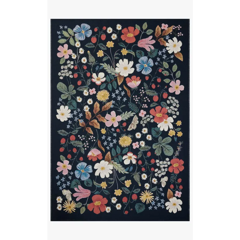 Loloi X Rifle Paper Co. Perennial 2\'-5\" X 3\'-11\" Rug