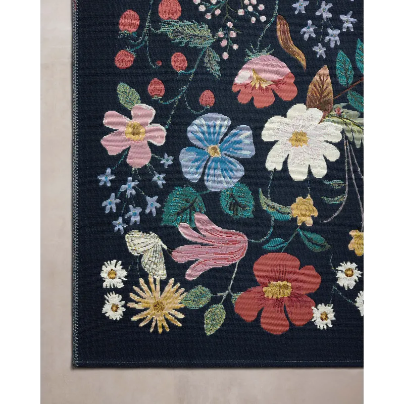 Loloi X Rifle Paper Co. Perennial 2\'-5\" X 3\'-11\" Rug