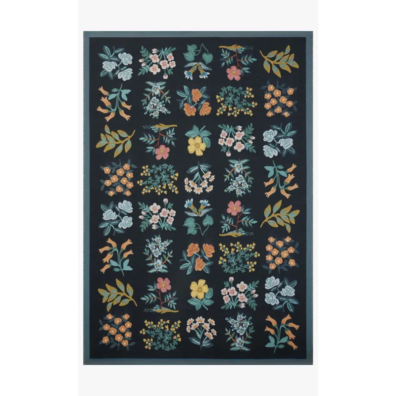 Loloi X Rifle Paper Co. Perennial 6\'-7\" X 9\'-4\" Rug