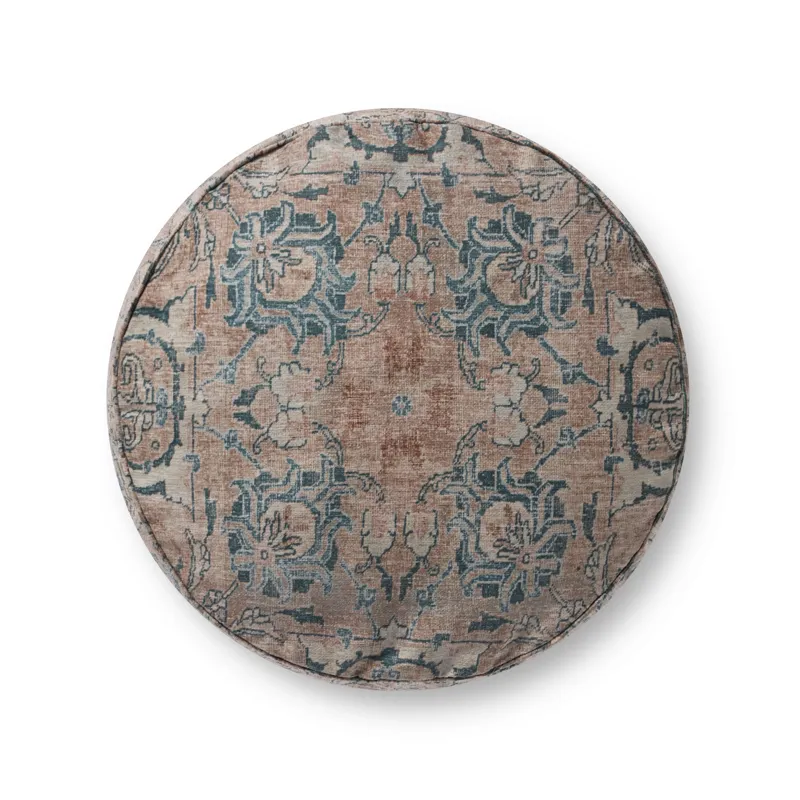Loloi LPF558 Taupe 18x 18 x 20 Pouf