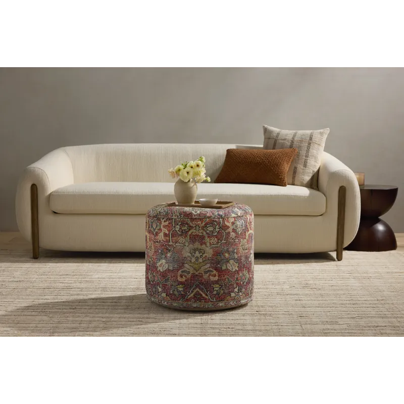 Loloi LPFLAY2 Spice 18x 18 x 20 Pouf