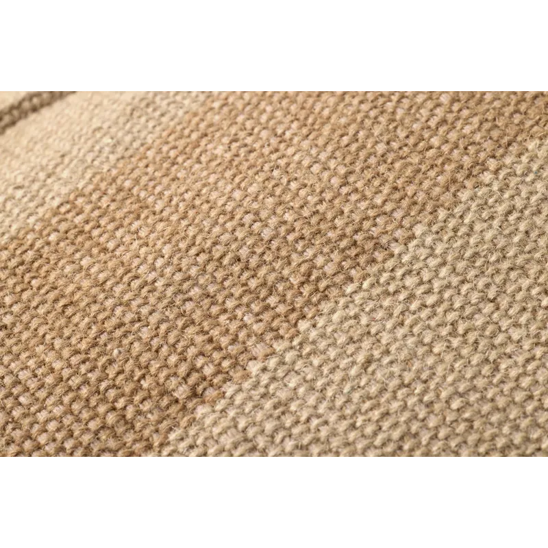 Leanne Ford x Loloi Rosemoor Beige 24\" x 24\" x 13\" Pouf