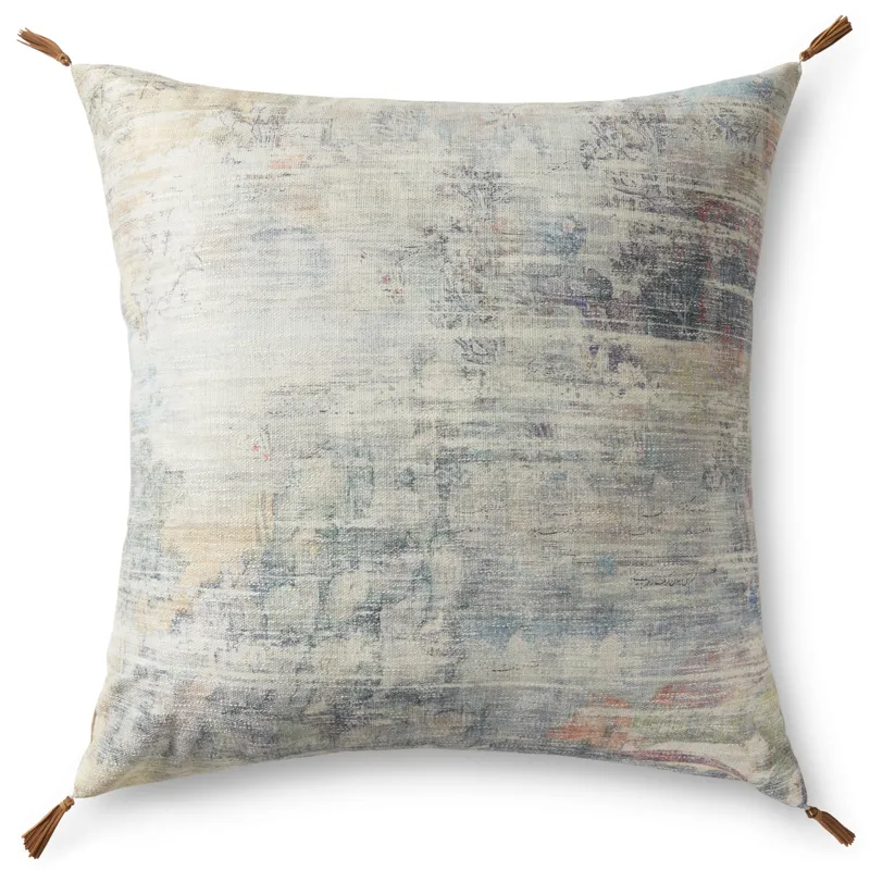 Pillows Filled Ivory / Multi Pillow (36\"W X 36\"D X 6\"H)