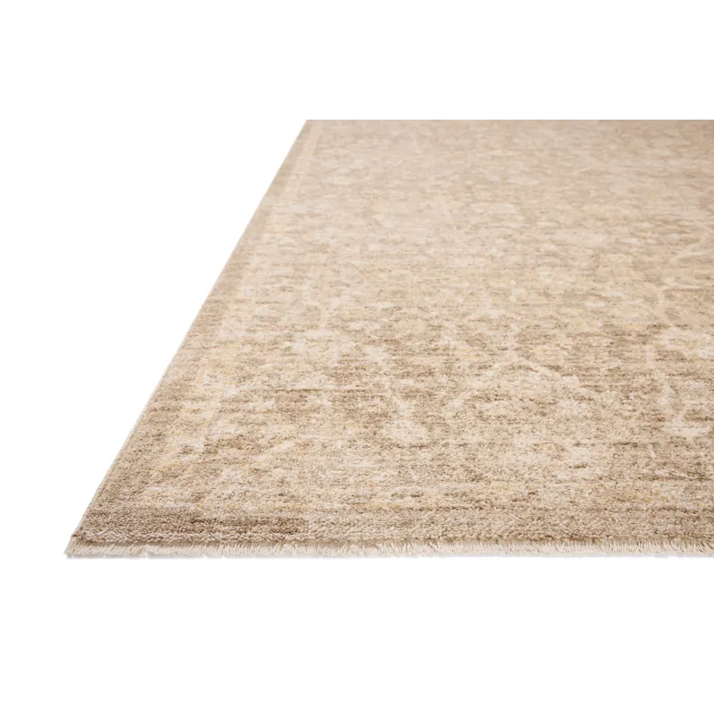Chris Loves Julia x Loloi Palma Bark / Natural 2\'-3\" x 3\'-10\" Rug