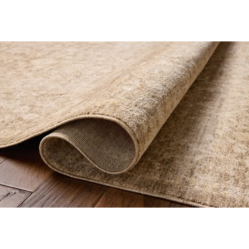 Chris Loves Julia x Loloi Palma Bark / Natural 2\'-3\" x 3\'-10\" Rug