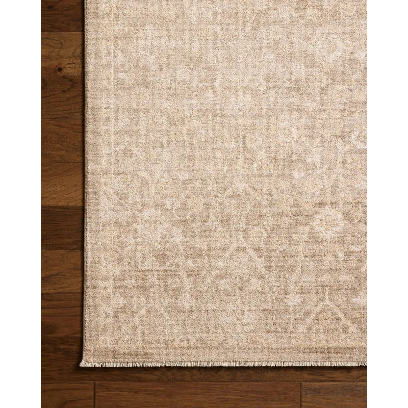 Chris Loves Julia x Loloi Palma Bark / Natural 2\'-3\" x 3\'-10\" Rug