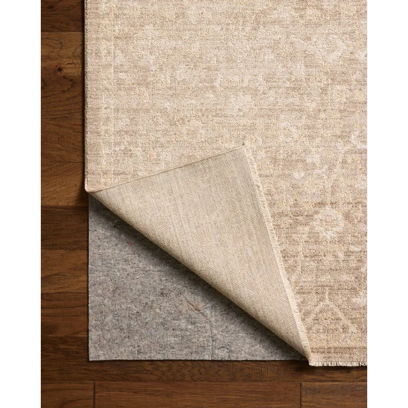 Chris Loves Julia x Loloi Palma Bark / Natural 2\'-3\" x 3\'-10\" Rug