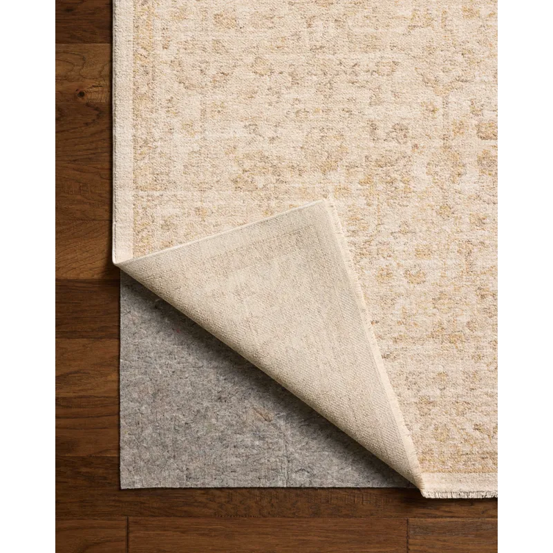 Chris Loves Julia x Loloi Palma Ivory / Sand 9\'-6\" x 13\'-1\" Rug