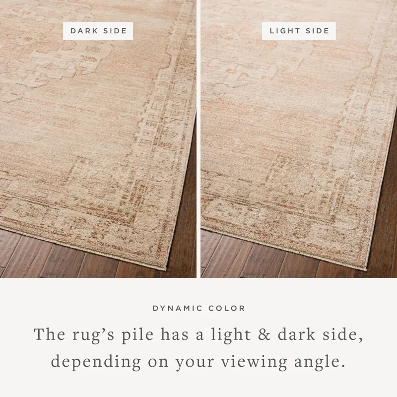 Chris Loves Julia x Loloi Palma Spice / Natural 9\'-6\" x 13\'-1\" Rug