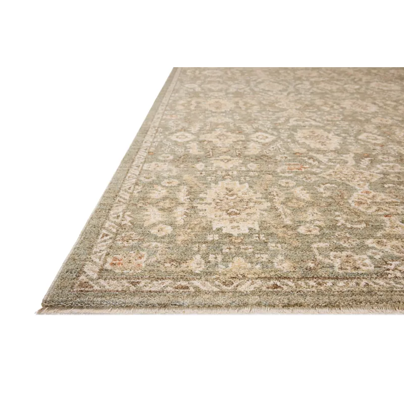 Chris Loves Julia x Loloi Palma Lagoon / Natural 3\'-6\" x 5\'-6\" Rug