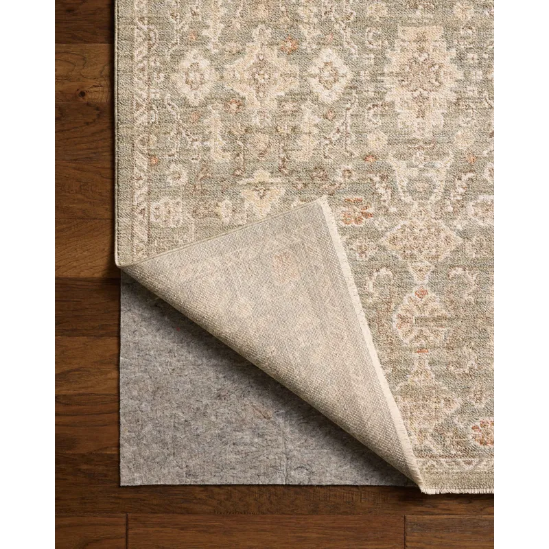 Chris Loves Julia x Loloi Palma Lagoon / Natural 3\'-6\" x 5\'-6\" Rug